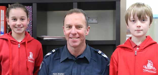 Making friends with cops