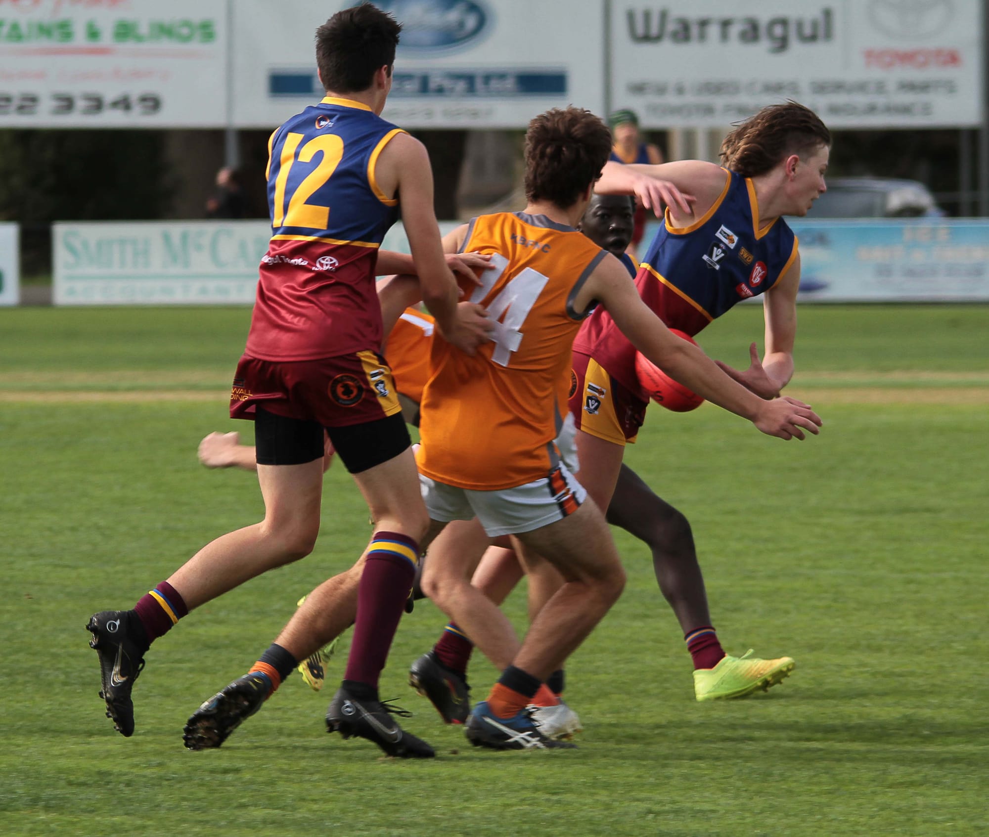 Football (U16's) Dusties Vs. Korumburra - 30.04.2022