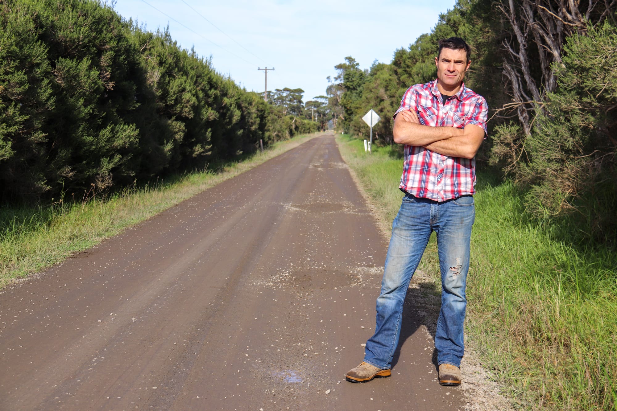 Farmers angry over state of rural roads