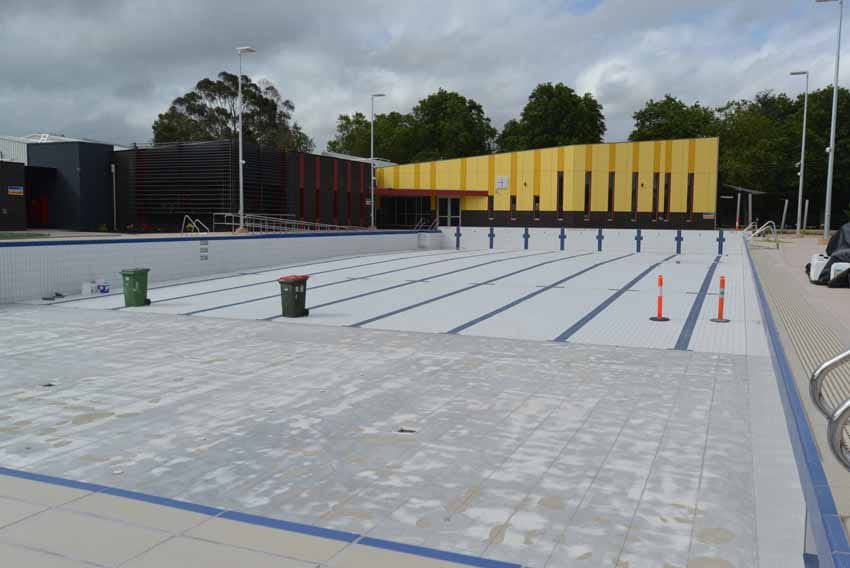 Pool opening delayed