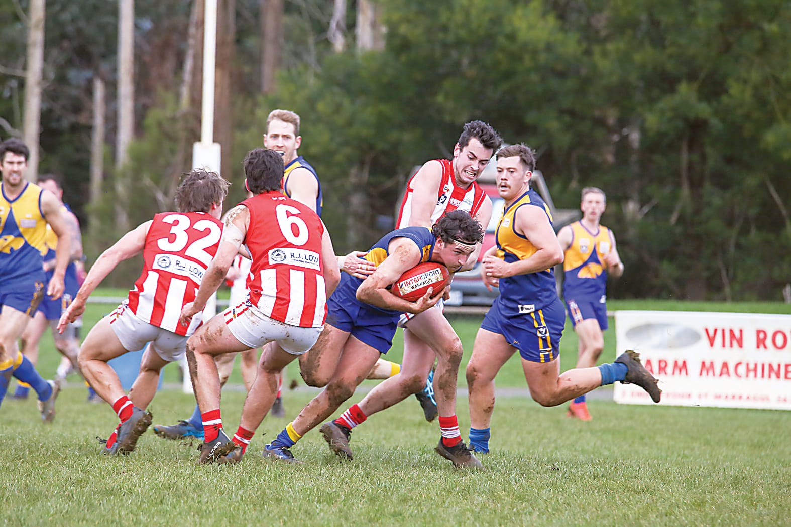 Eagles do it easy against Bloods