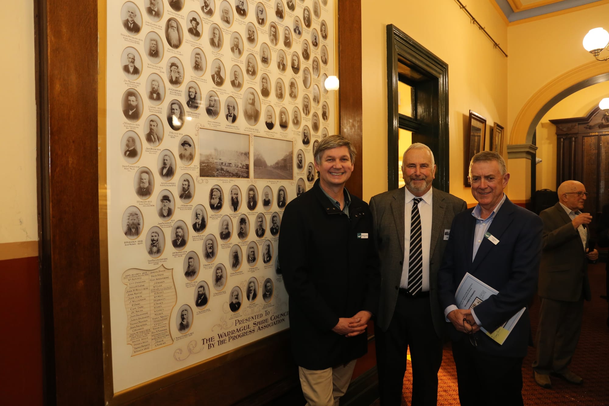 Refurbished board honours pioneers