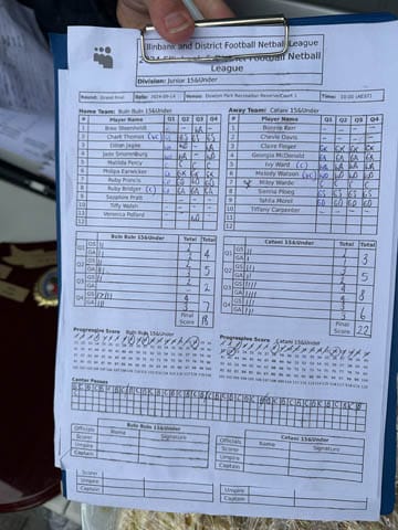 Netball EDFNL (U15's) - Buln Buln Vs. Catani - 14.9.2024