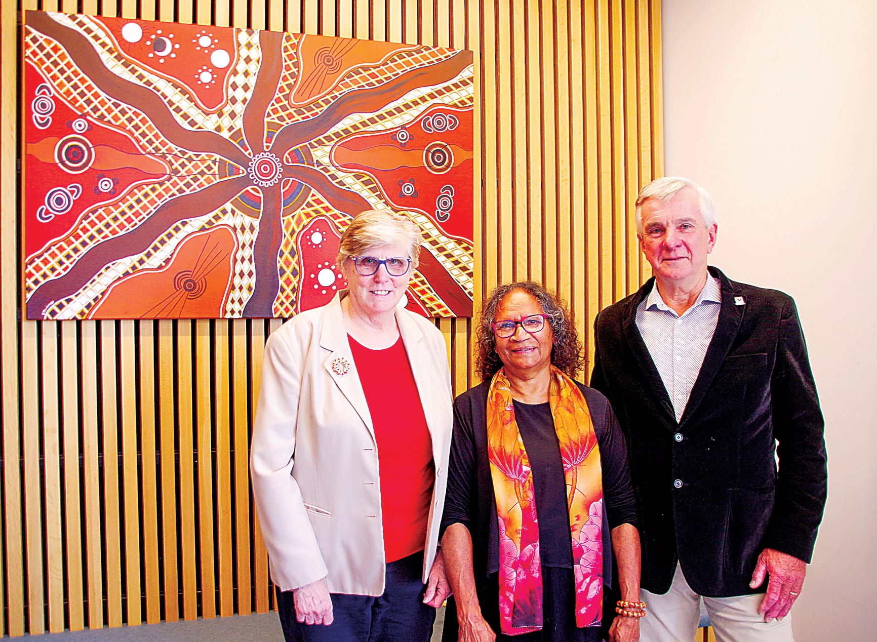 Inspiring artwork finds permanent home