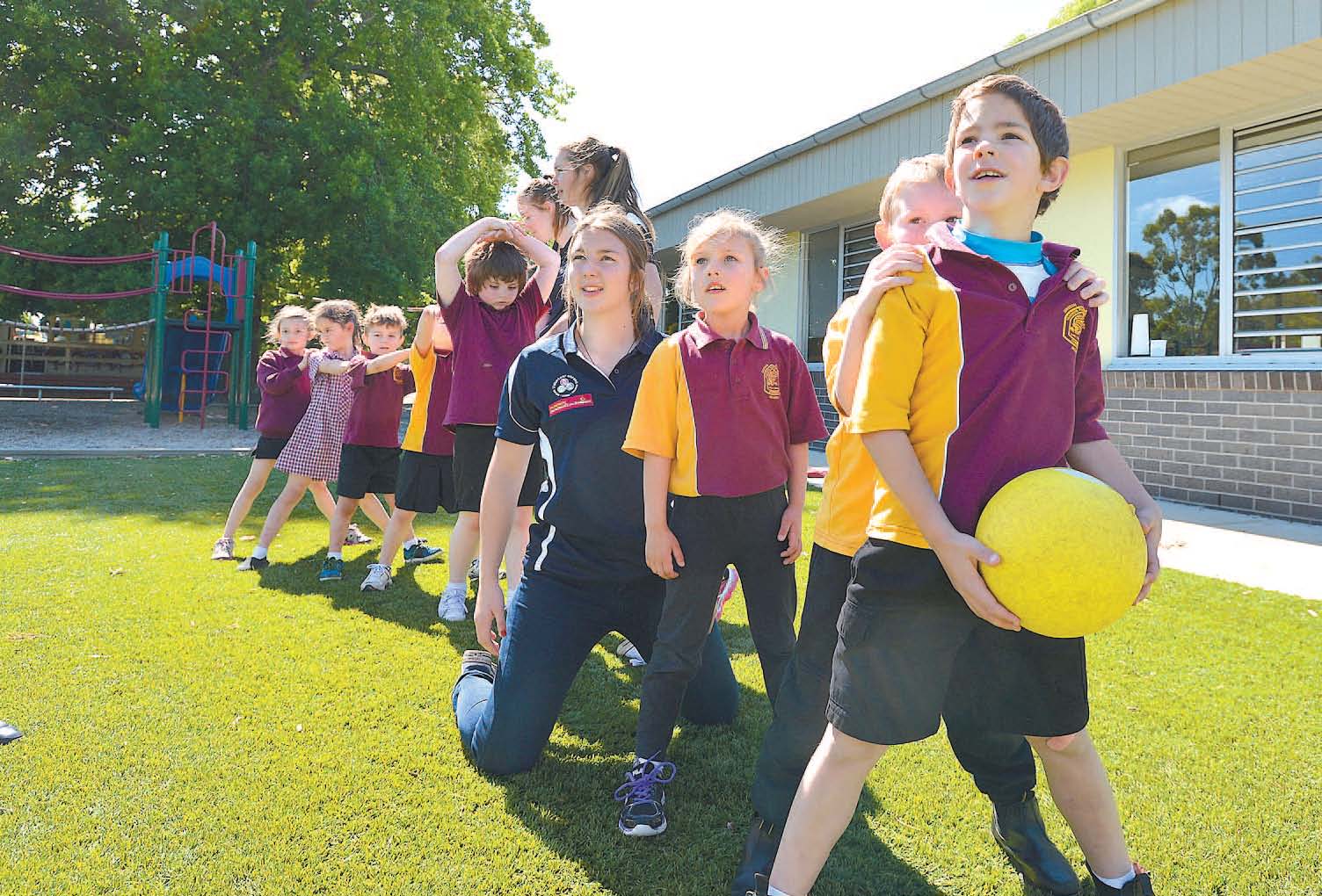 Students in training for overseas volunteering