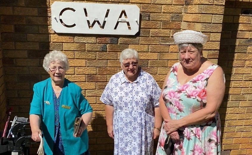 Pat Surace, Margaret Belchambers, Lorraine Heard