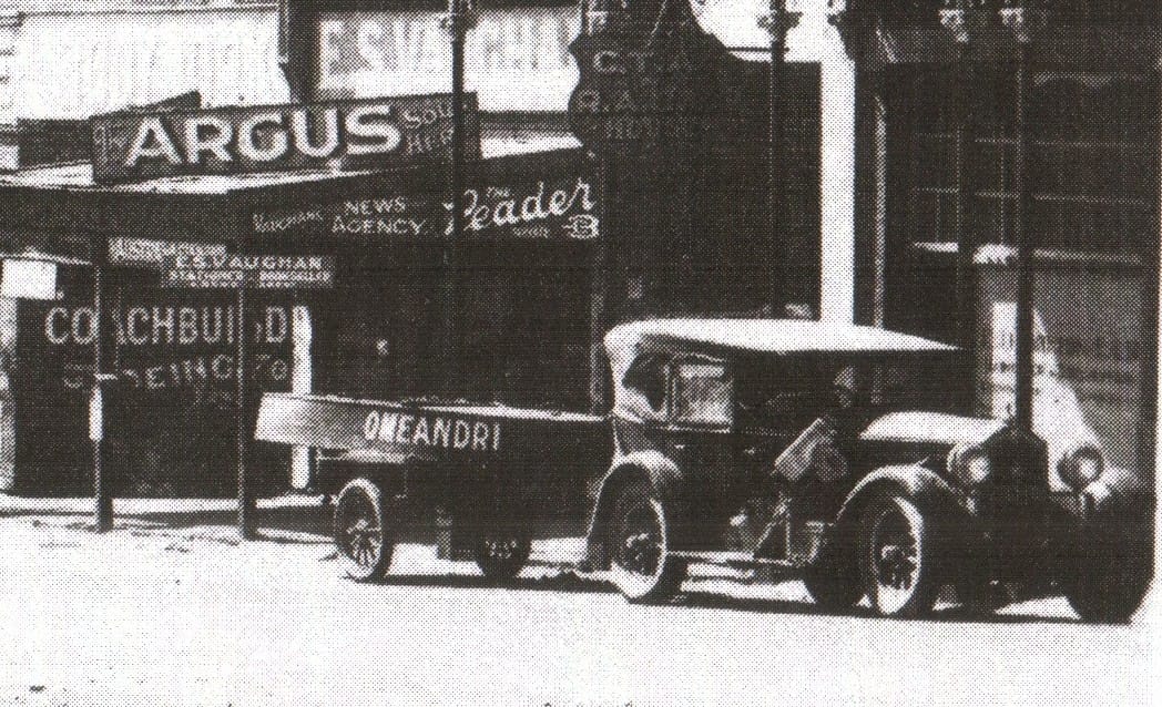 Snapshot of the past: moving a boat