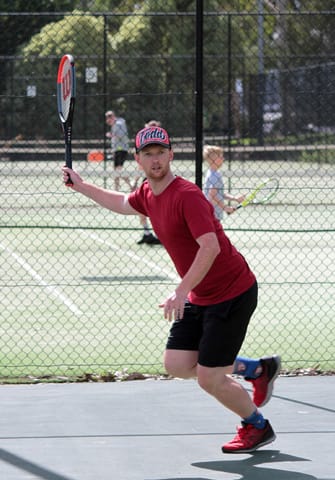 Tennis Grand Finals Seniors Warragul Vs. Hallora - 28.03.21 - MENS DOUBLES RND 2