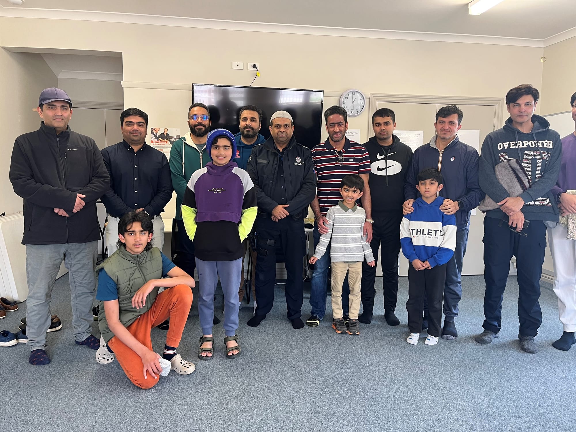 Prayer group welcome