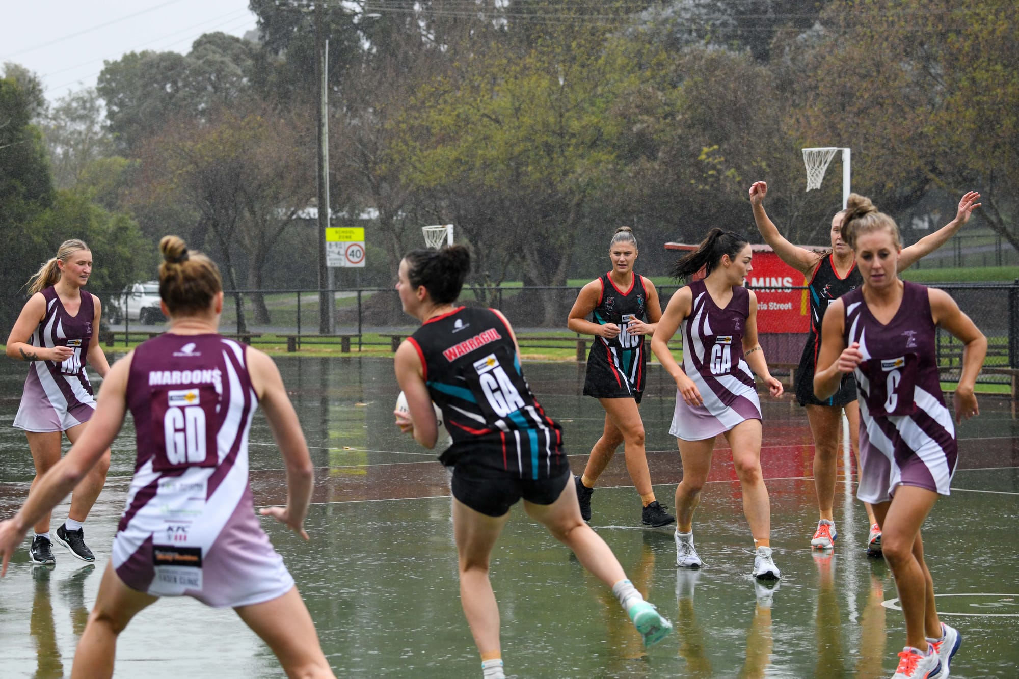 Netball GFNL A Grade Warragul Vs. Traralgon 1st Qtr - 07.05.2022