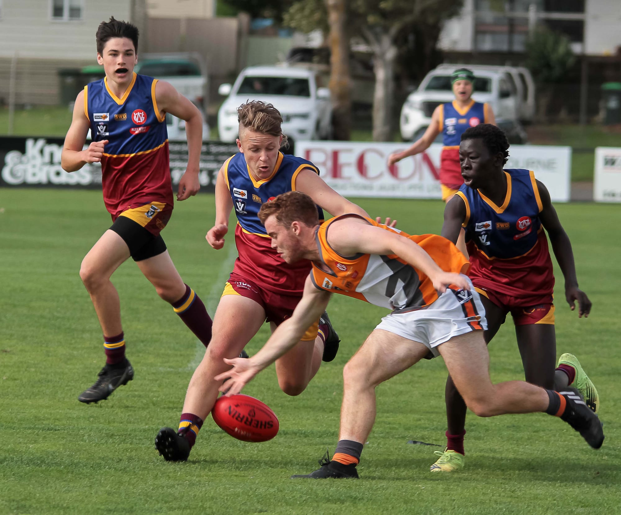 Football (U16's) Dusties Vs. Korumburra - 30.04.2022