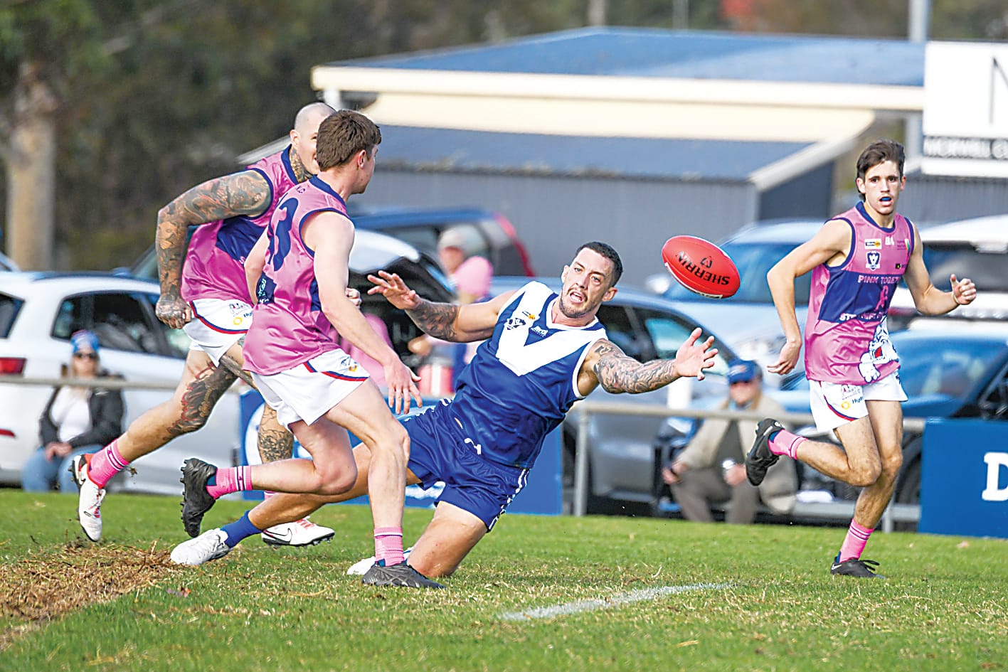 Blues put to the test against strong Kangaroos