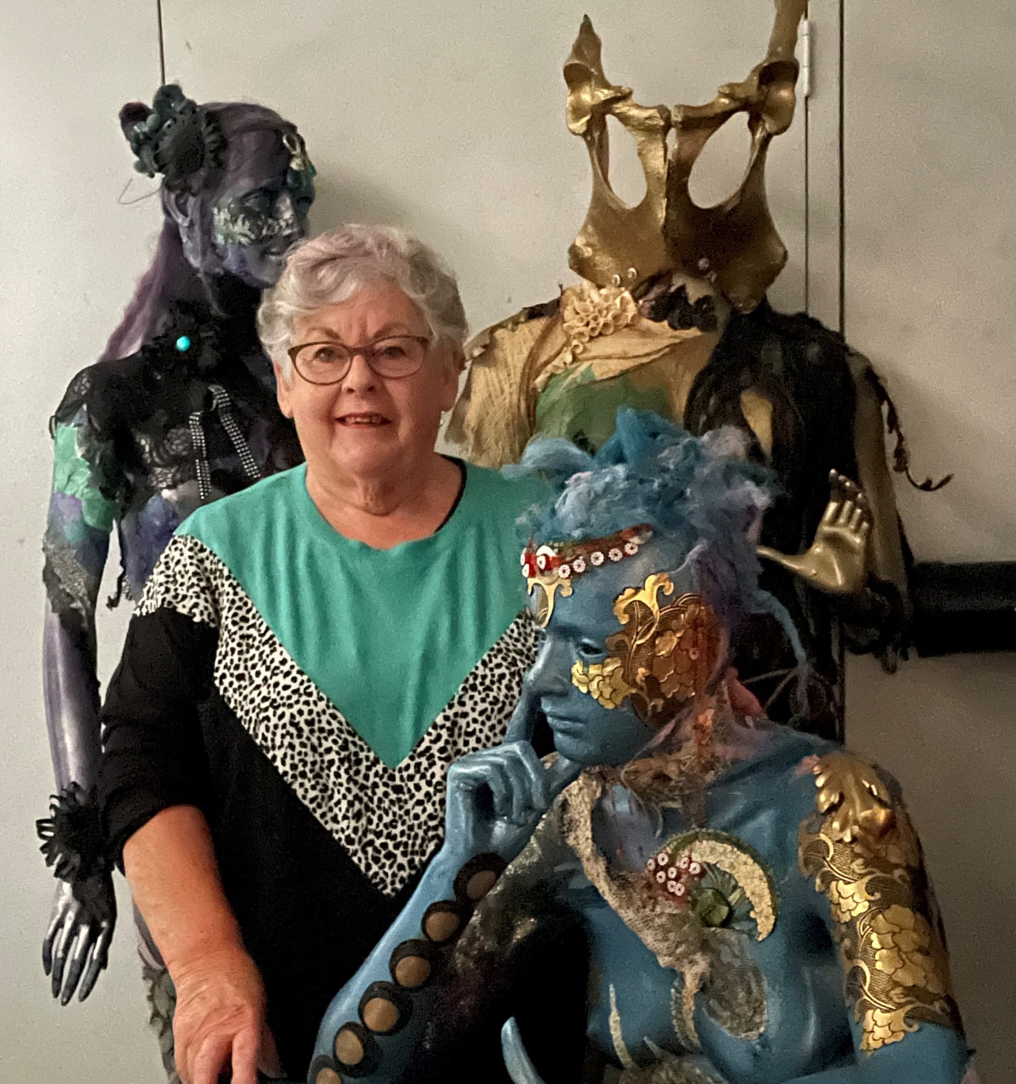 Queen of whirls exhibits at Red Tree Gallery