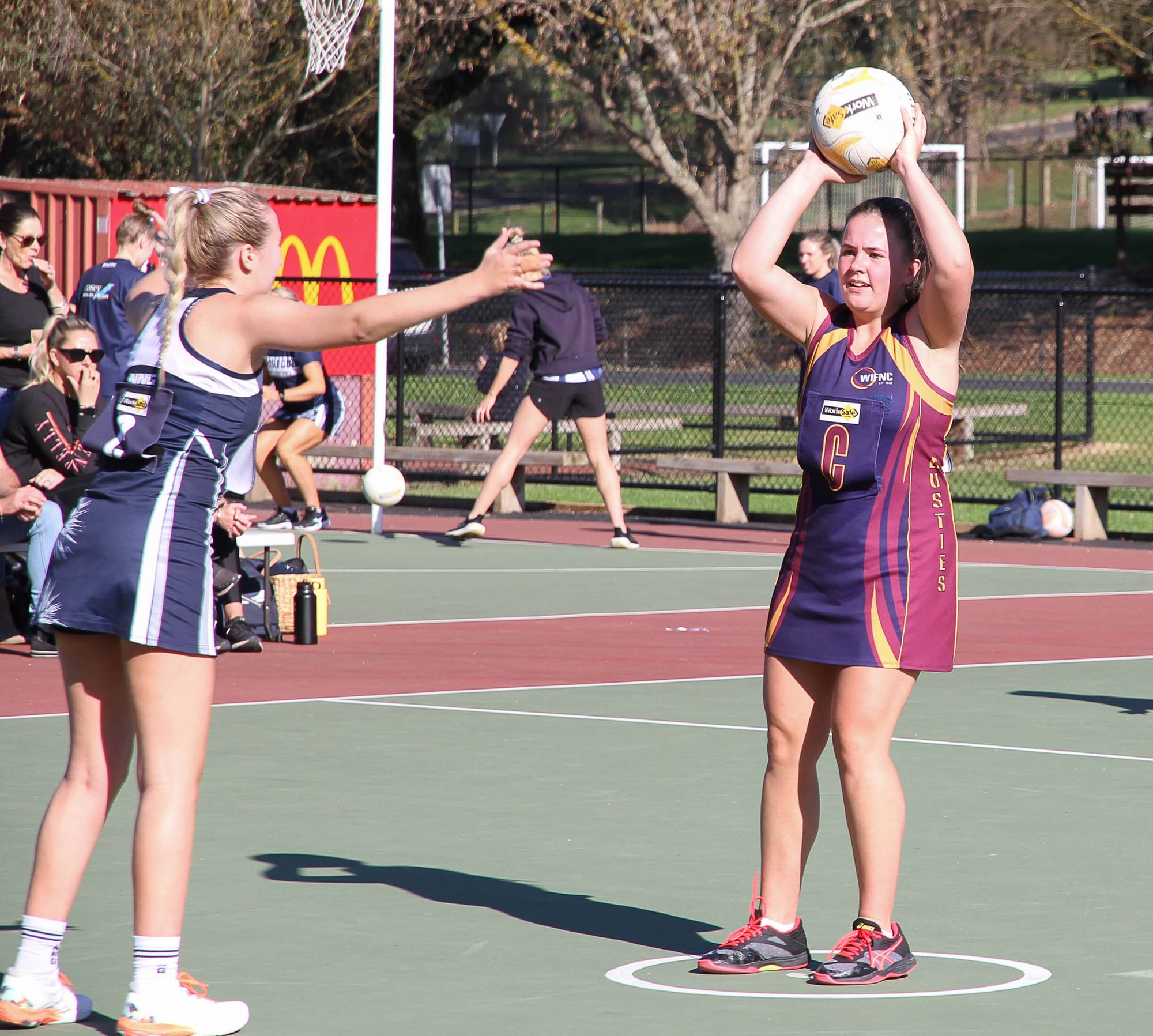 Netball B grade Dusties Vs. Nar Nar Goon - 21.05.2022