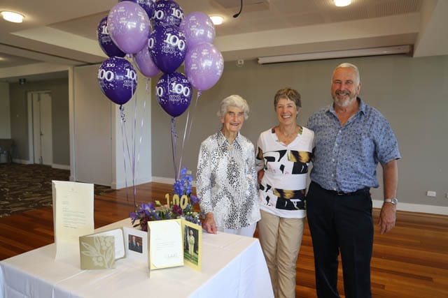 Edna Cropley 100th