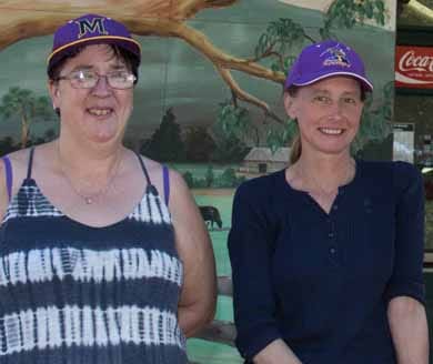 Towns painted purple