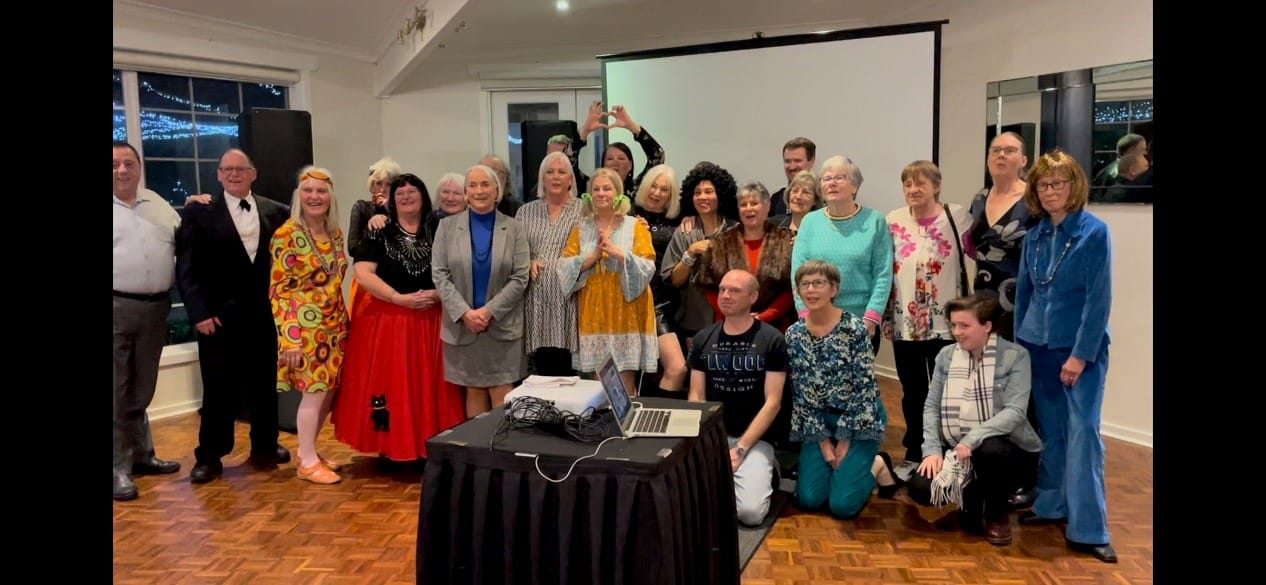 Baw Baw Food Relief volunteers at Black Tie in Warragul for the recent 21st birthday celebration.