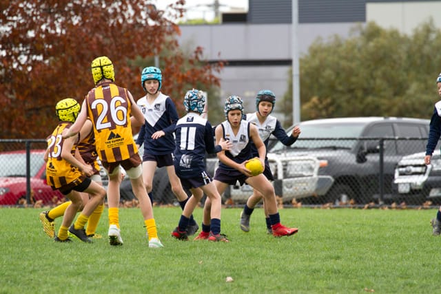 Football SE Juniors U12s Blues v Warranor - 24042021