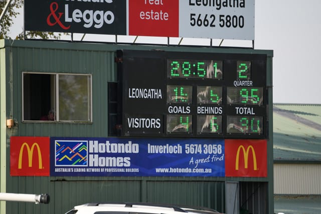 Football GFNL - Leongatha Vs. Drouin (Seniors) - 01.05.2021