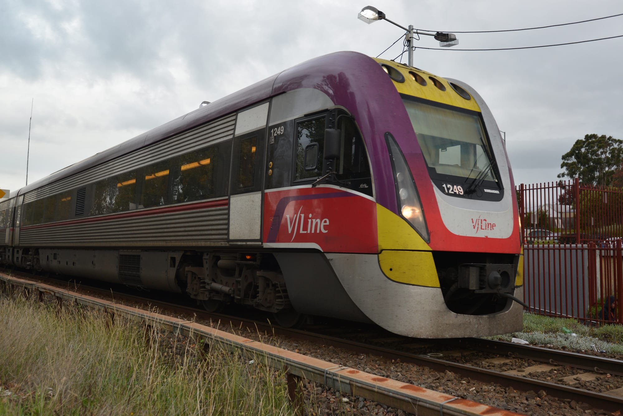 Train assault investigated