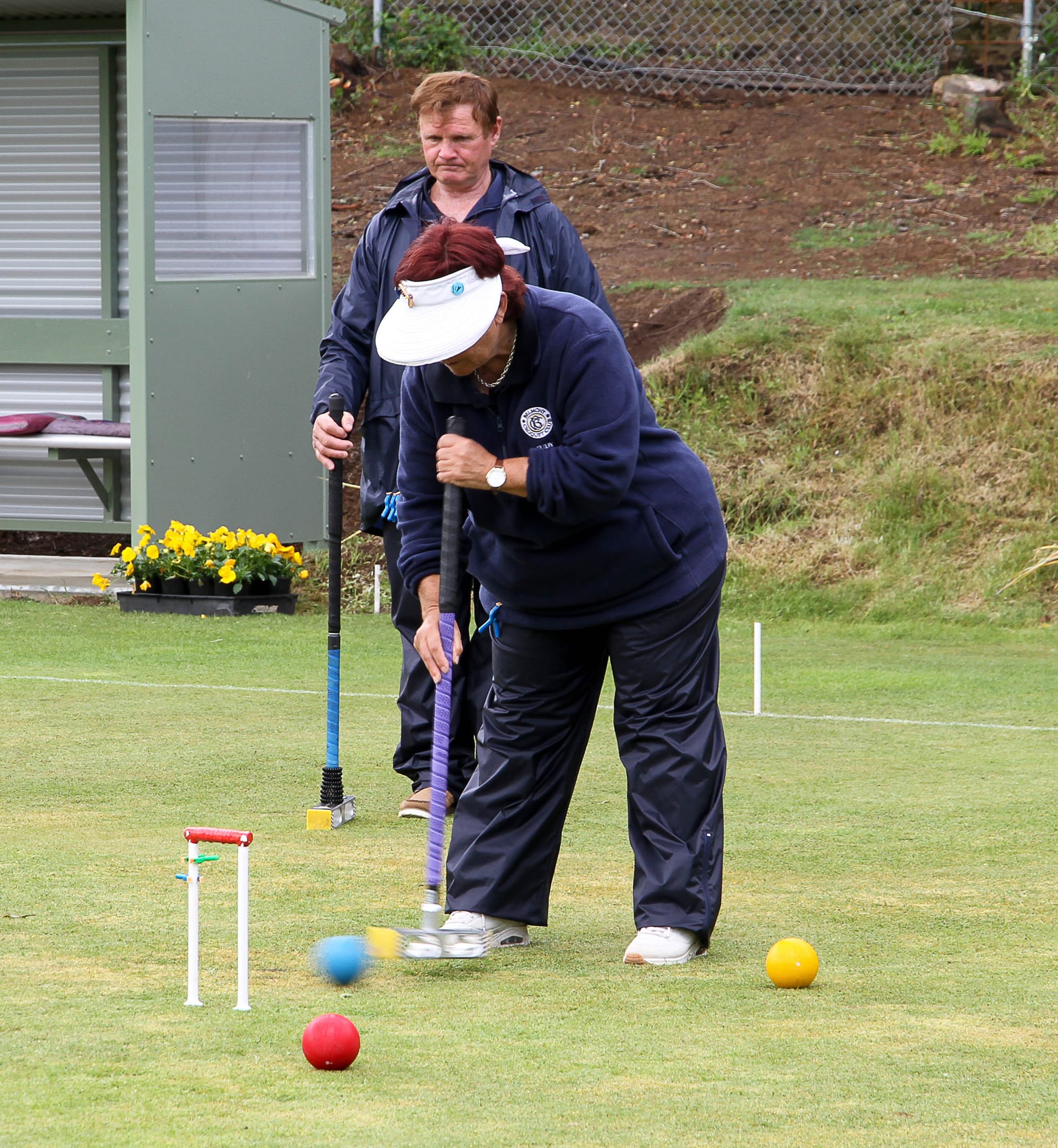 Judy Anderson and Steve Hodolak from Belmont