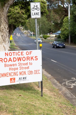 Sutton Street Roadworks- 13.01.2022