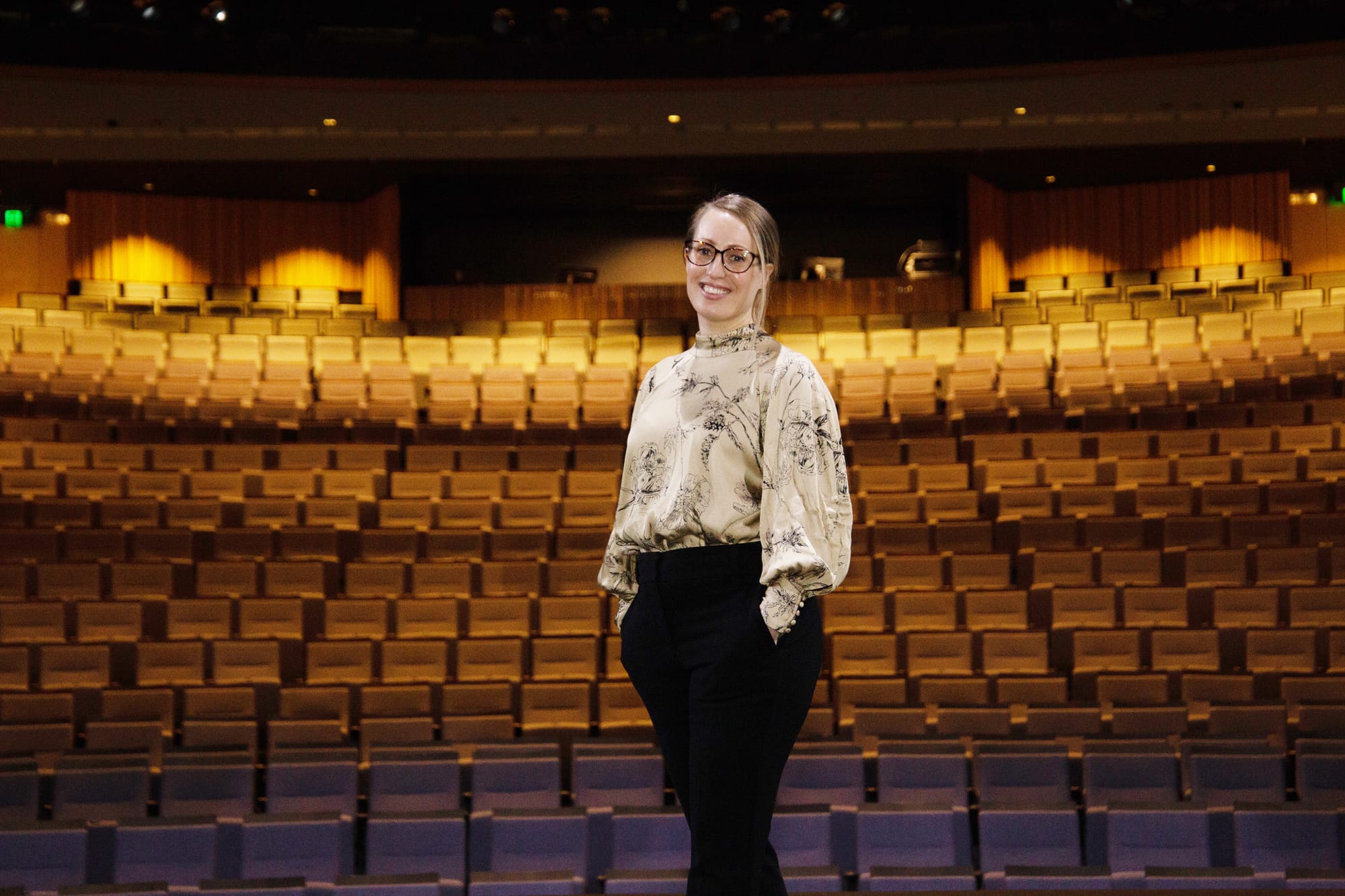 Rowenna Dunn centre stage at the Arts Centre