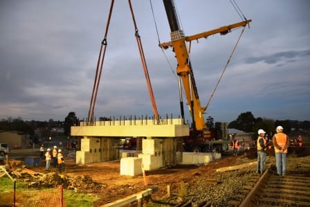 An underpass at last