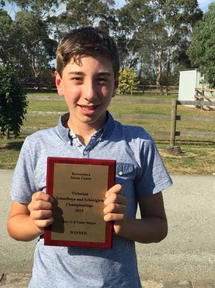 Darcy serves to success