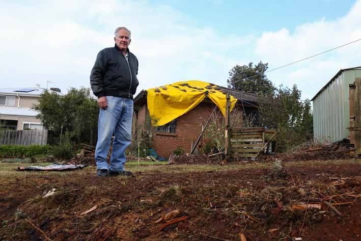 Tree crashes into Drouin house