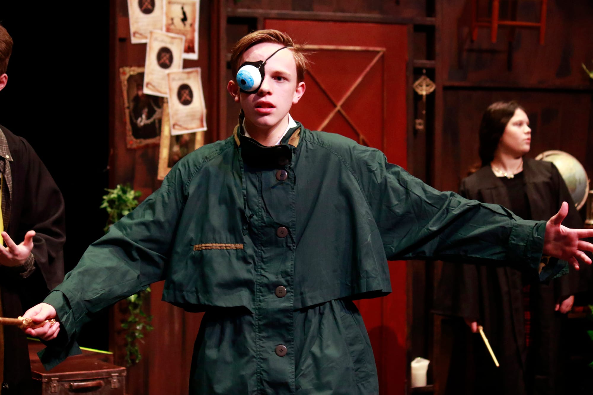 Eli Raymond as a professor called 