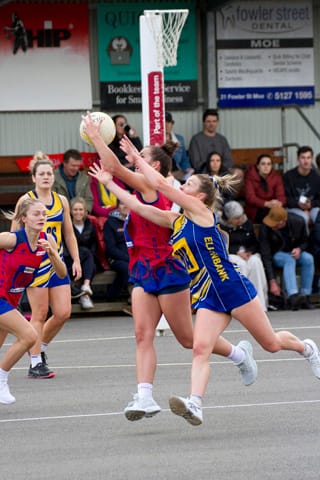 Netball EDNA A Grade Buln Buln v Ellinbank - 24042021 