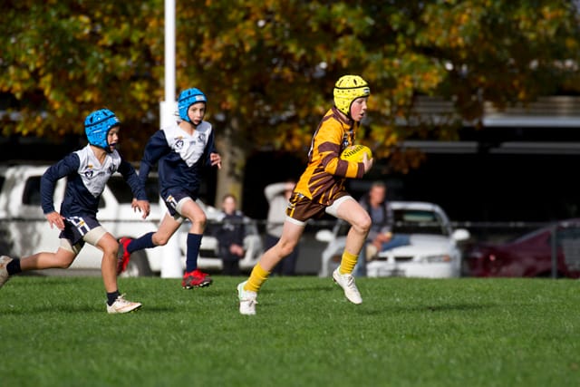 Football SE Juniors U10s Blues v Warranor - 24042021