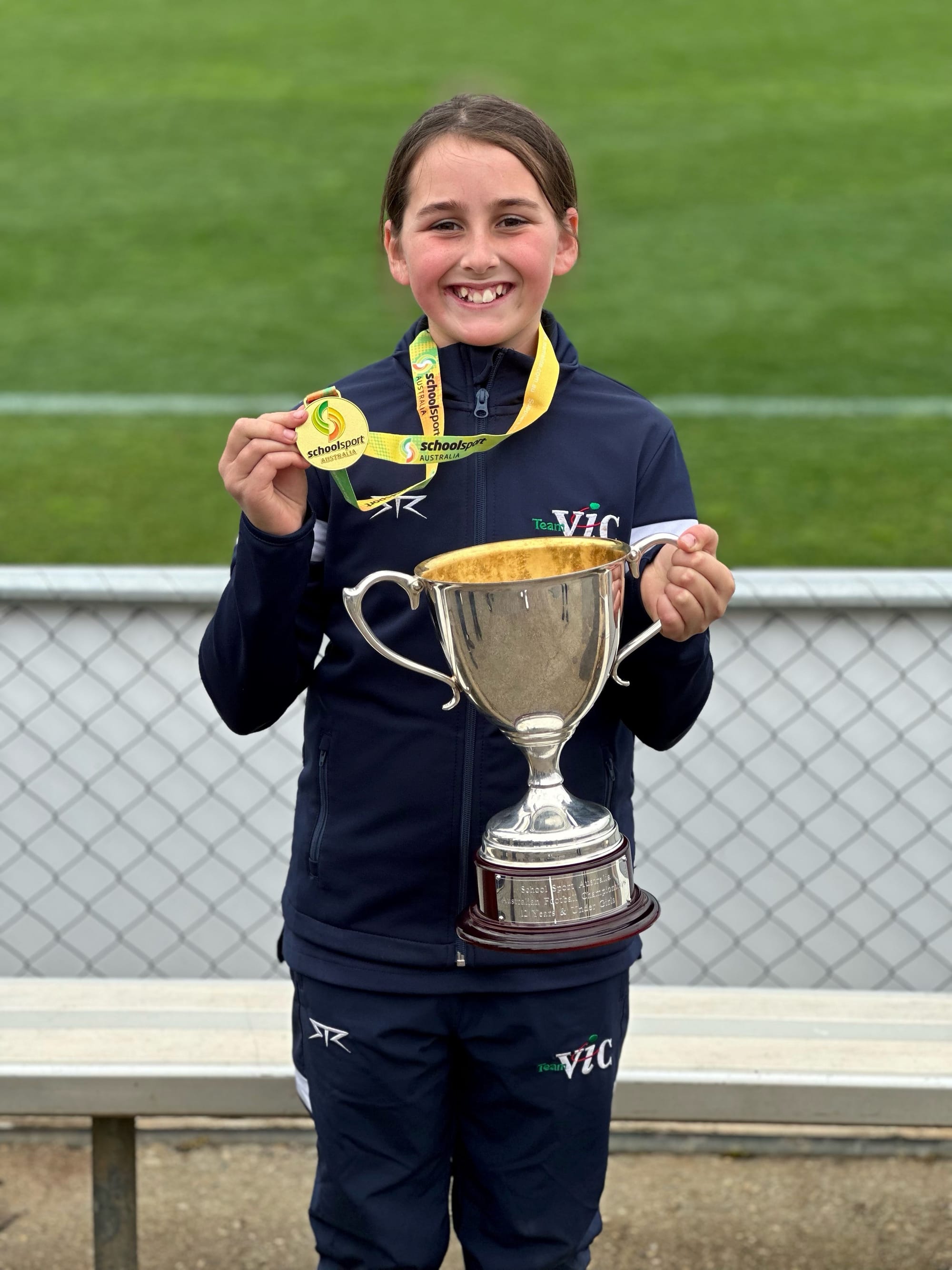 Xanthe wins gold for Victoria