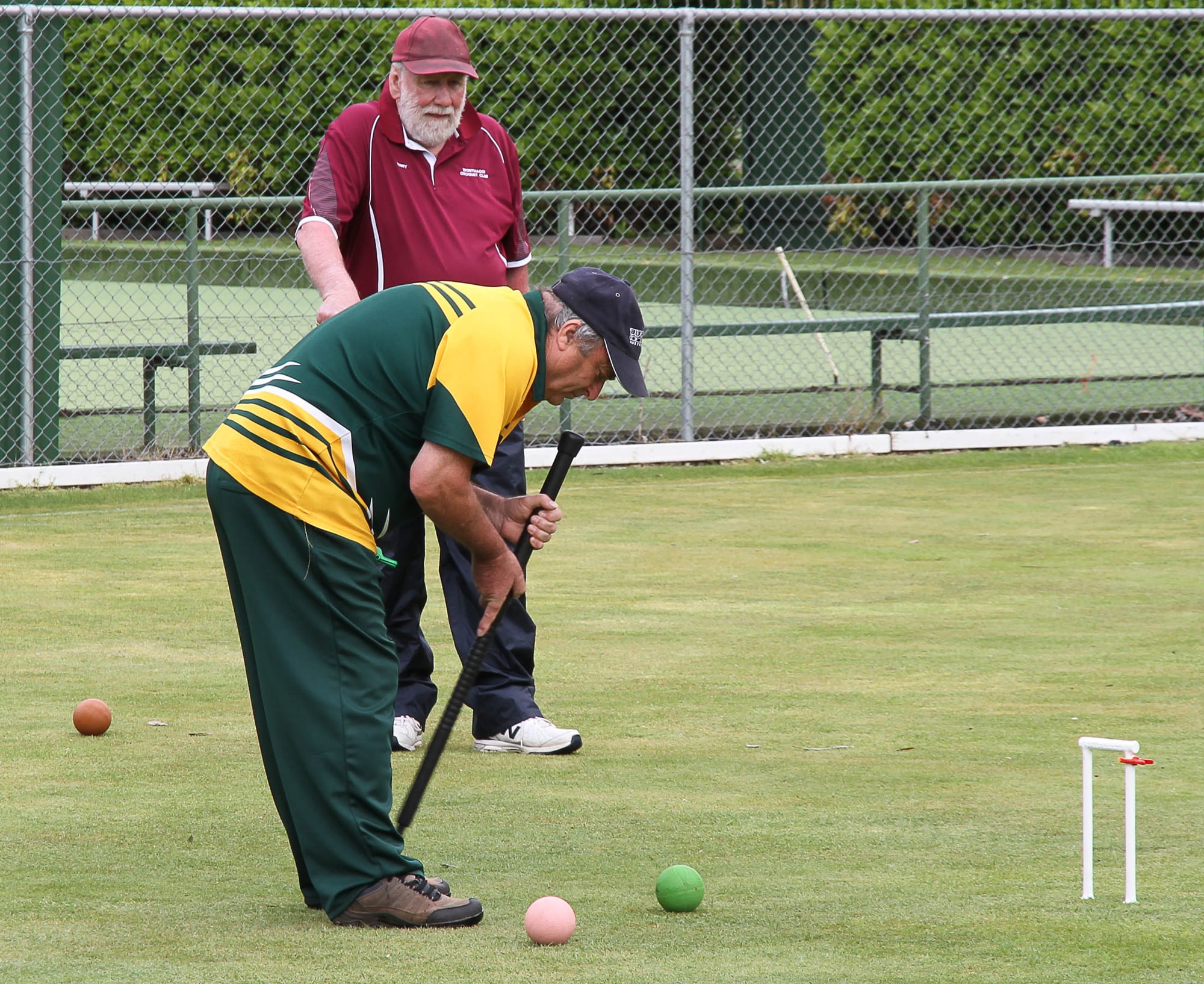 Drouins Kalvin Marriot and Wonthaggis Gerry Kool watches on