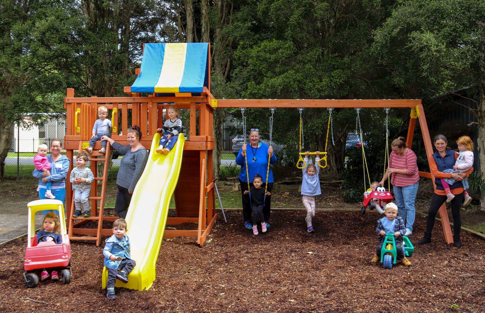 New play equipment welcomed