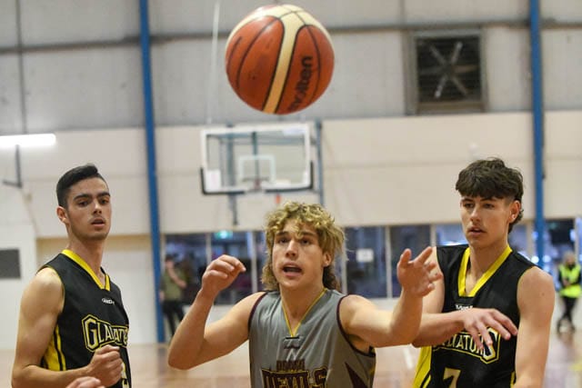 Basketball (U19s Boys) Grand Final - Drouin Hawks Vs. Gladiators Raiders + Grand Final winners team pics- Drouin 76ers & Bunyip Ignite - 27.03.2023