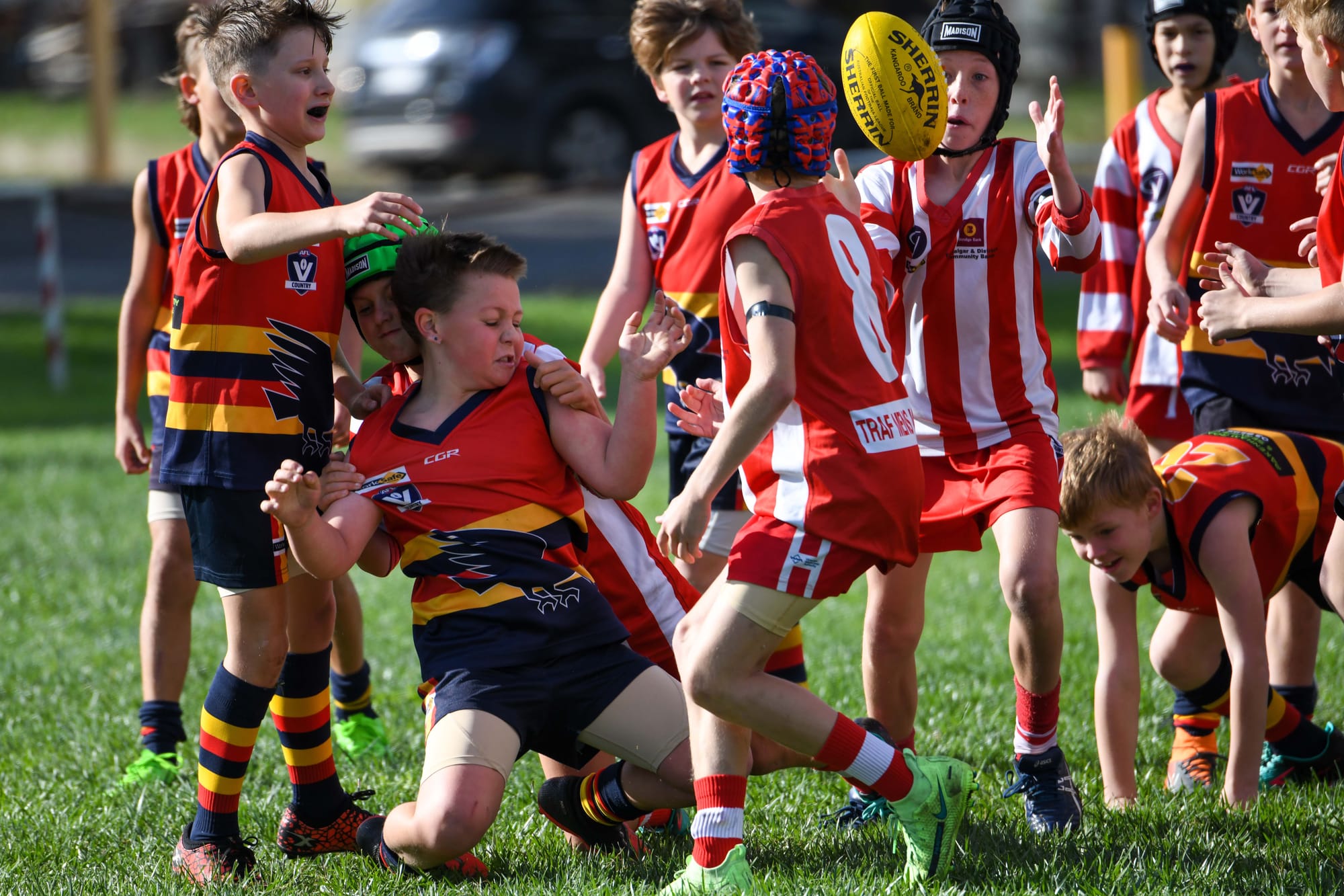 Football WDJFL (U12's) Trafalgar Vs. Longwarry - 30.04.2022
