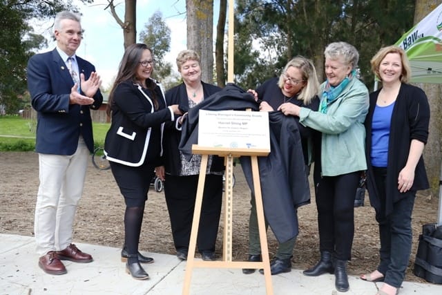 Pathway and park opened