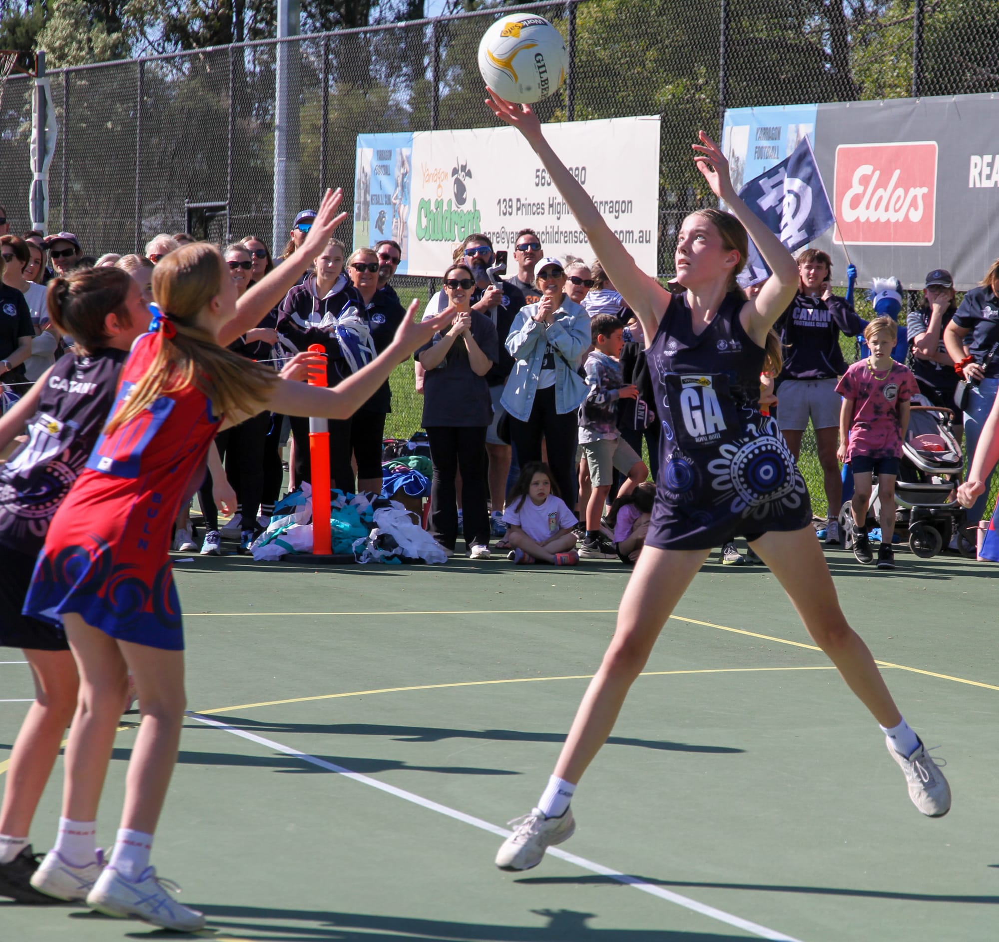 EDFNL U13 Netball Catani v Buln Buln
