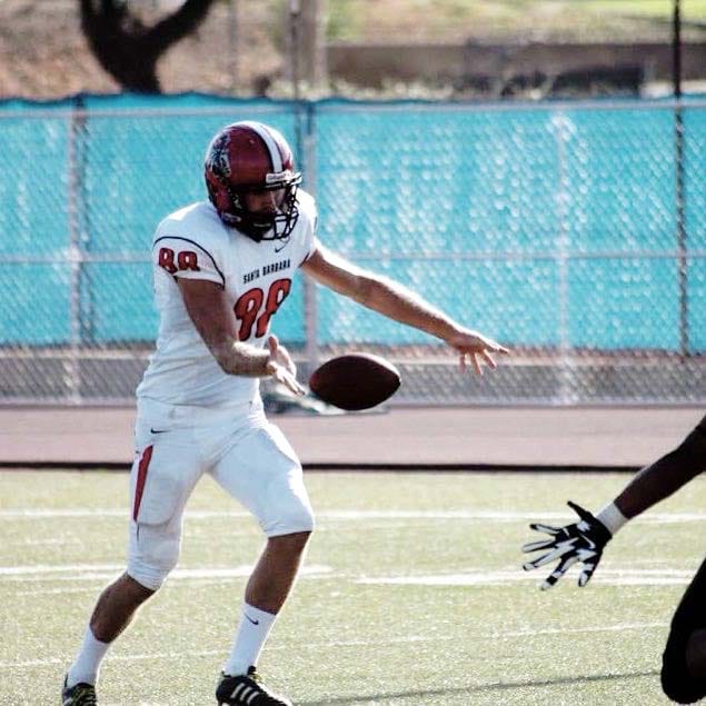 Whitford drops football for football