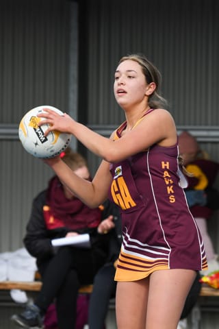 Netball GFNL B Grade Drouin Vs Leongatha - 03.07.2021 