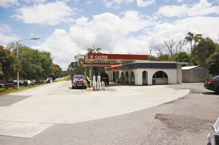 Caltex closes servo