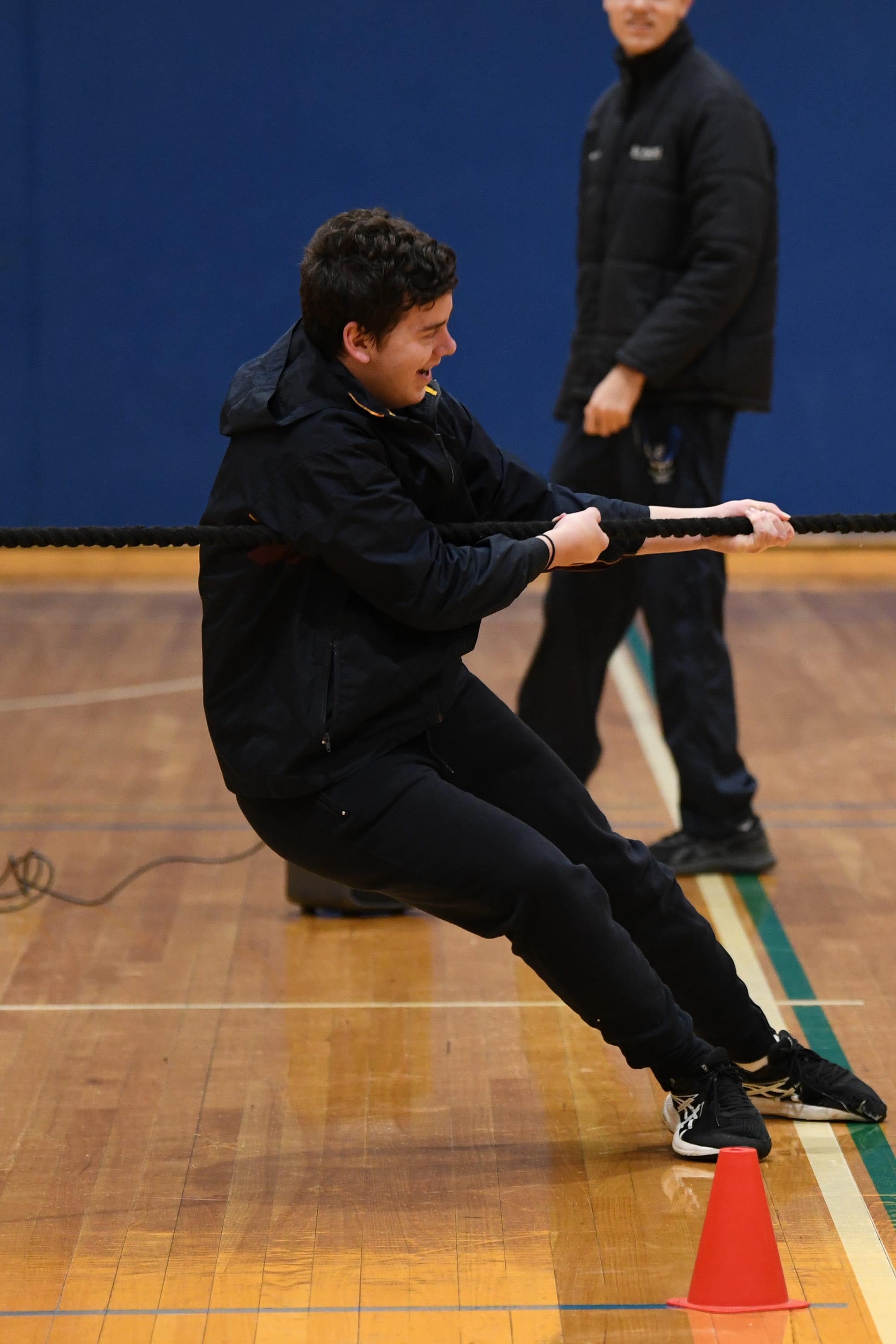 Connor Pyke battles it out for Gilmore house.