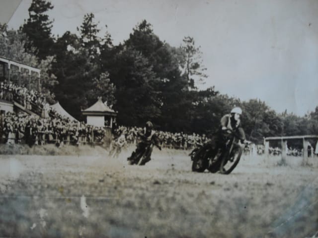 Motor cycle racing has long gone from Warragul where it drew large crowds until the 1960s but a local resident is endeavouring to compile as much information as he can about the events held for more than 50 years and which drew riders from overseas.