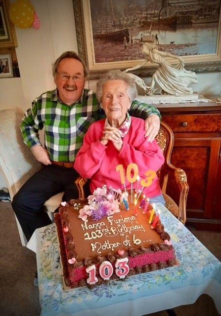 Frances turns 103