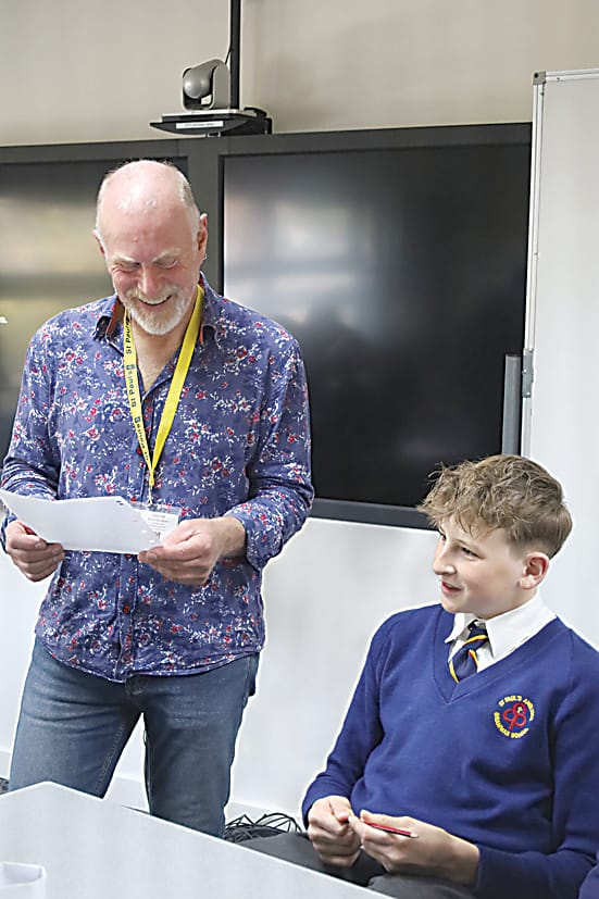 Quincy Hay gets some writing tips from Scot Gardner.