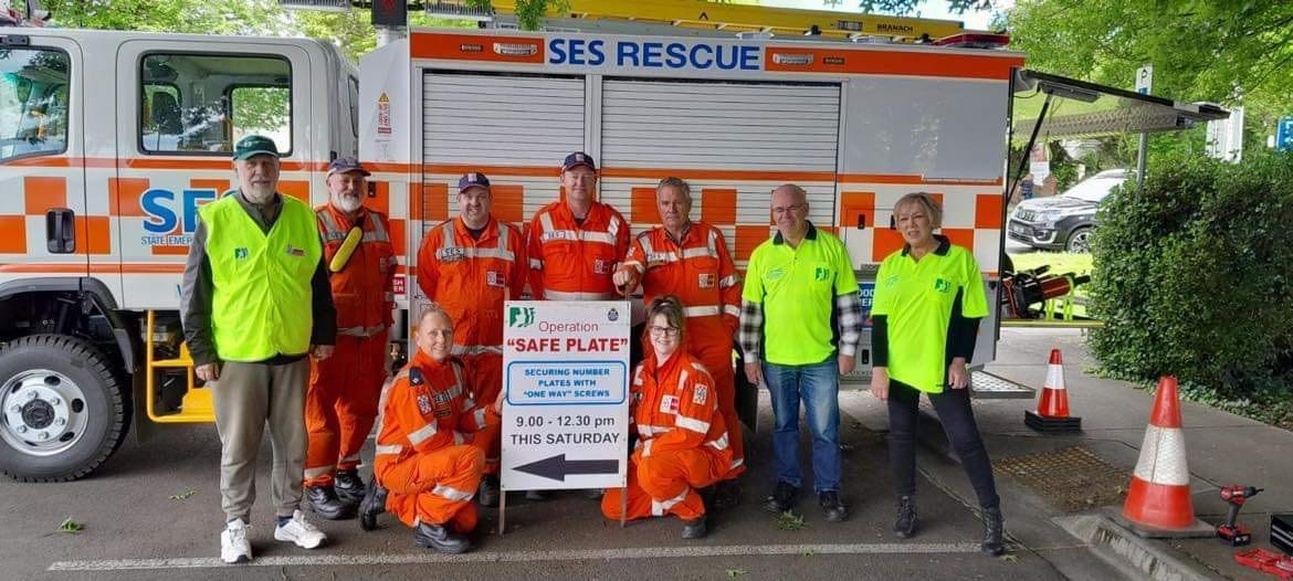 Secure your number plate