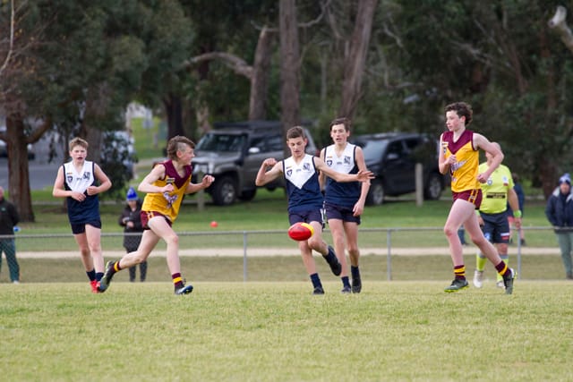 Football WGJFL (U14's) Drouin Gold Vs. Warragul Blues - 05.06.2021 