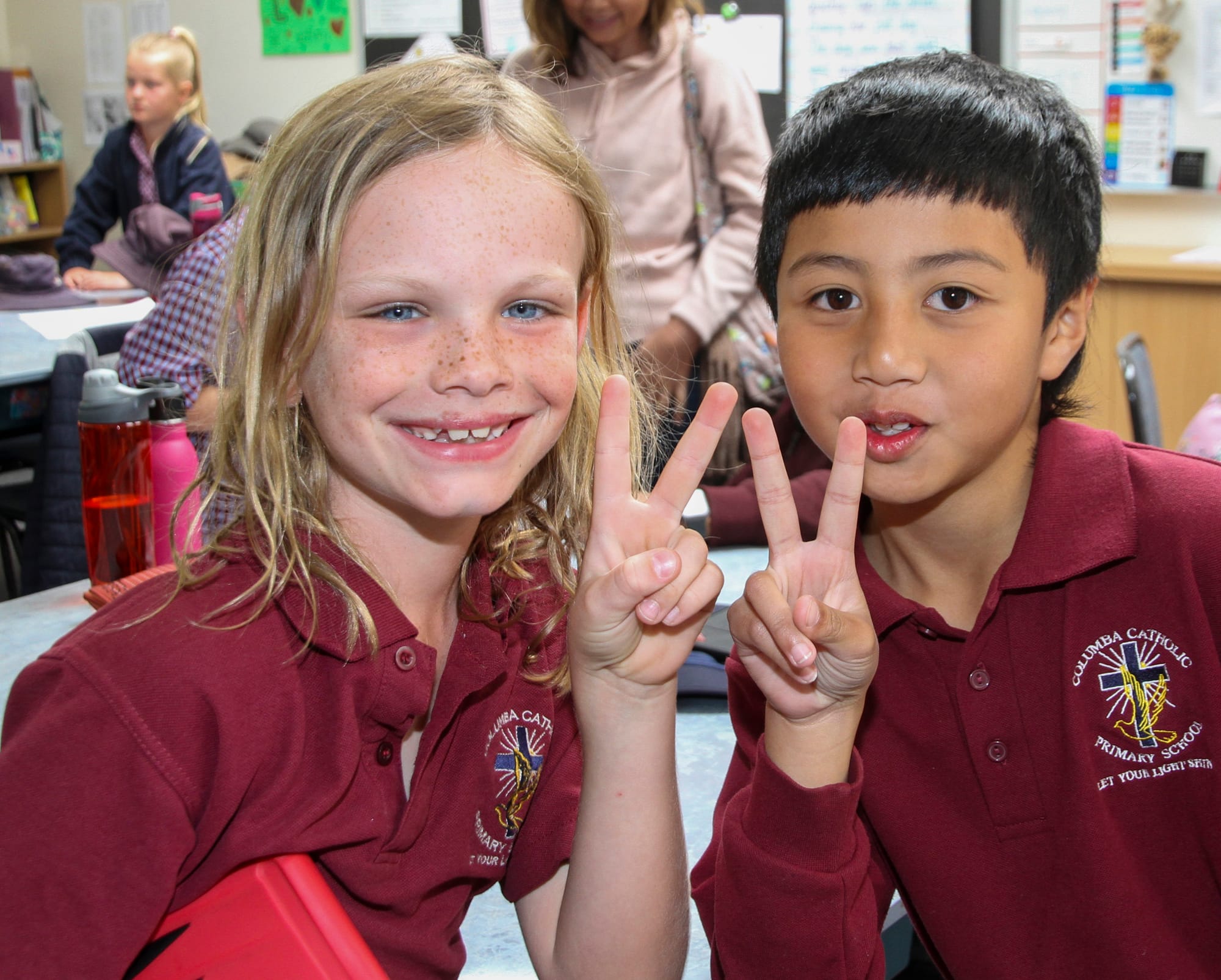 left Harry Dobin and Zachary Ku